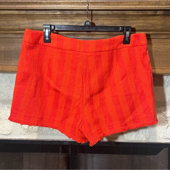 Trina Turk Corbin Fringe Tweed Shorts - Picture 5 of 13